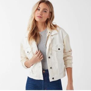 Splendid “Jesse” Mix Media Jacket medium